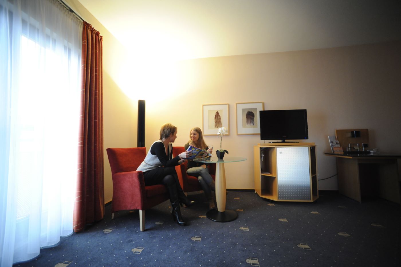 Zimmer der Kategorie Superior des Hotels Theresientor, Straubing